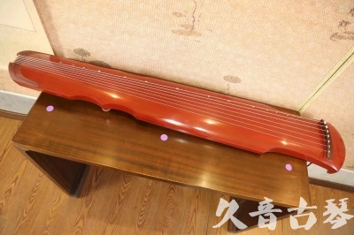 三明市●久音古琴  ●典藏系列  20230608[红洒金伏羲]
